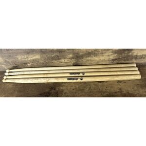 Rock Band Logo Replacement Drum Sticks for Wii PS2 PS3 PS4 Xbox 360 + Extra Set